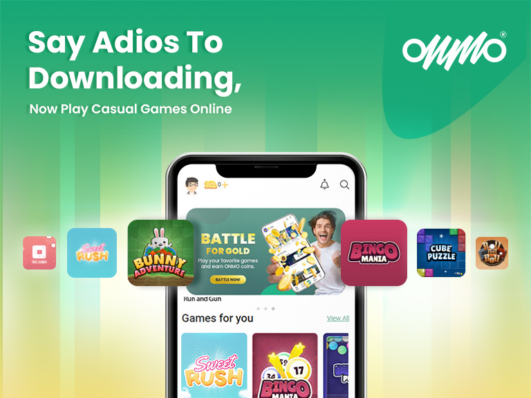 ONMO Brings You Casual Games To Play Online - No Downloads Required!